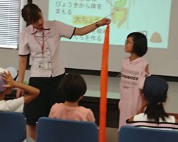 私の身長よりも長~いんだ