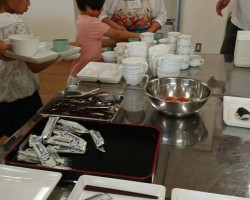 お行儀よく順番に!