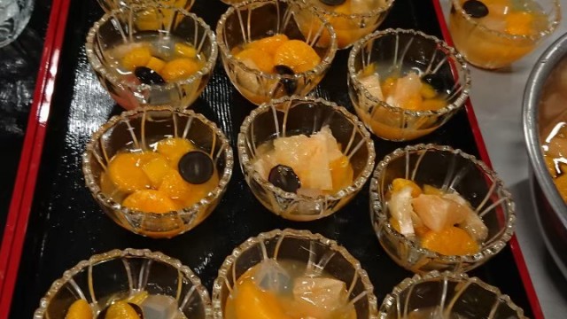 デザートの定番は「フルーツポンチ」か