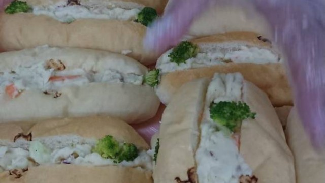 ポテトサンド完成です!