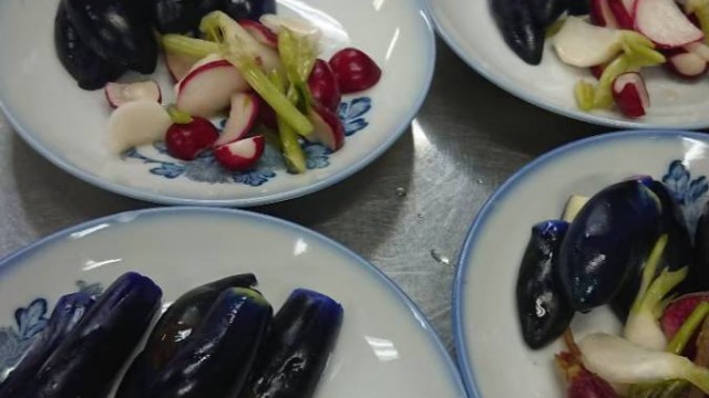 ご飯のおともにお漬物