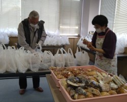 まもなくお弁当受取時間です