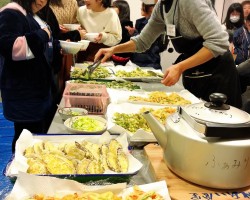 沢山の種類の天ぷらで~す!