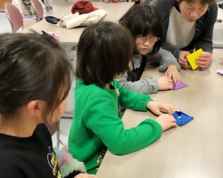 折り紙上手にできましたか