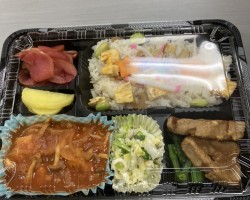 今月も美味しいお弁当が出来上がりました